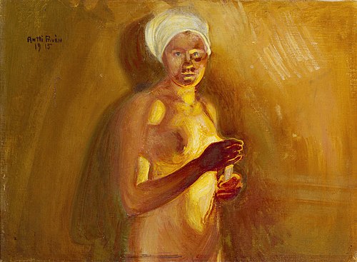 In Candlelight, 1915, Antti Favén