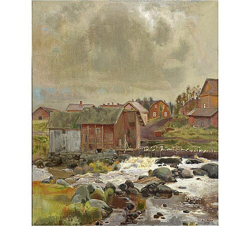 Kylmäkoski Mill, 1929, Antti Favén