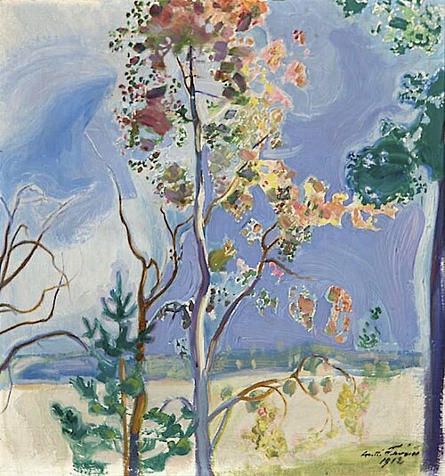 Flowering Tree, 1912, Antti Favén