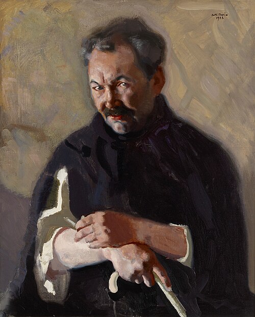 Portrait of Eino Leino, 1922, Antti Favén