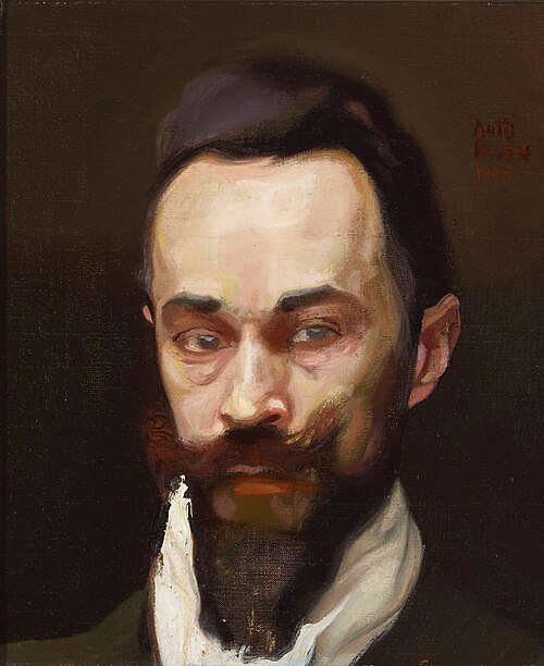 Portrait of the Artist S. Wettenhovi-Aspa, 1905, Antti Favén