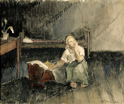 Lullaby, 1921, Alvar Cawén