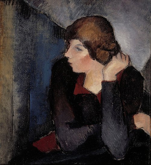 Portrait de femme, 1915, Alvar Cawén
