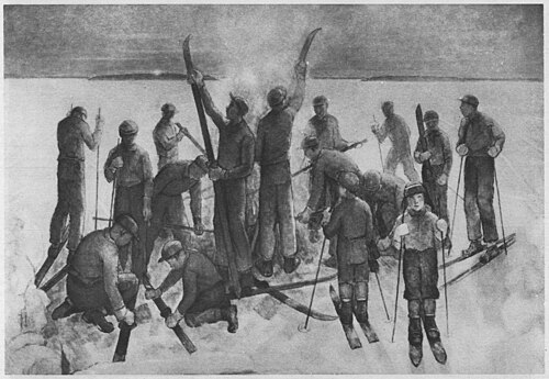 Skiing - in Finland, , Alvar Cawén