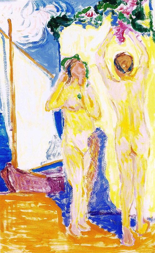 On the Shore, 1912, Alvar Cawén