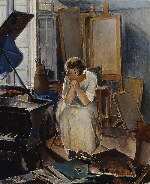 Studio Interior, 1923, Alvar Cawén
