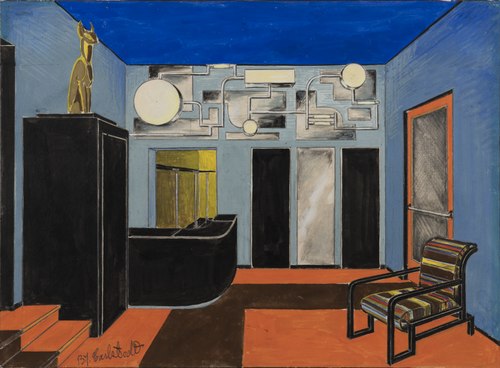 Le Chat Doré. Projet 1, 1929, Birger Carlstedt