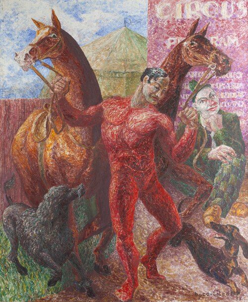 Circque, 1937, Birger Carlstedt