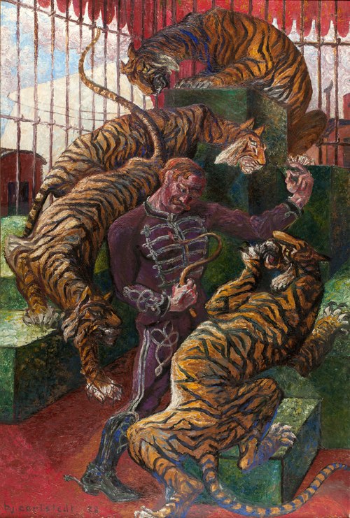 Dompteur des tigres, 1938, Birger Carlstedt