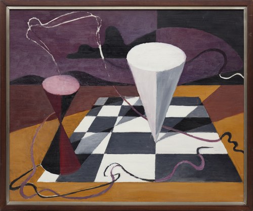 Paysage surréel, 1945, Birger Carlstedt