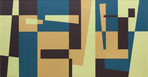 Sketch for wallpainting, 1959, Birger Carlstedt