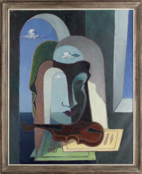 Meditation, 1945, Birger Carlstedt