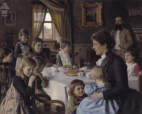 von Bornin perhe, 1890, Gunnar Berndtson