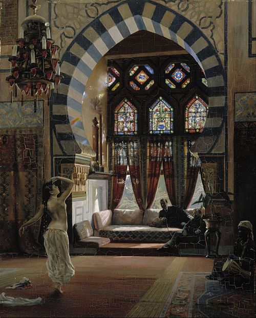 Almée, an Egyptian Dancer, 1883, Gunnar Berndtson