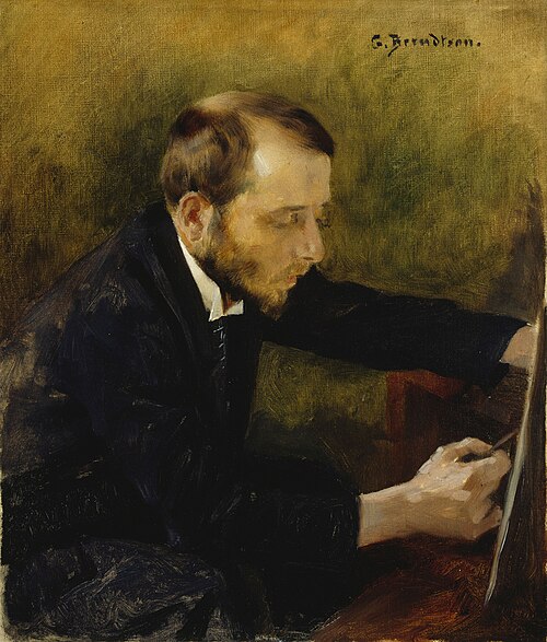 Portrait of Eero Järnefelt The Painter, 1892, Gunnar Berndtson