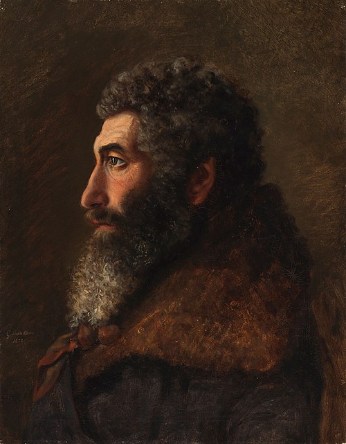 Portrait of a Jewish Man, 1873, Gunnar Berndtson
