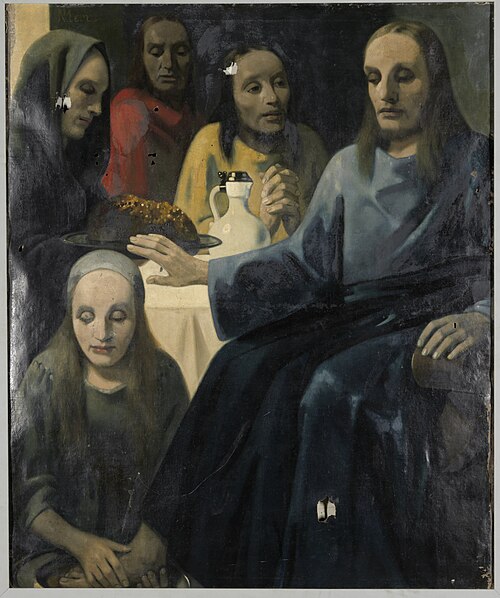 The foot washing, 1940, Han van Meegeren