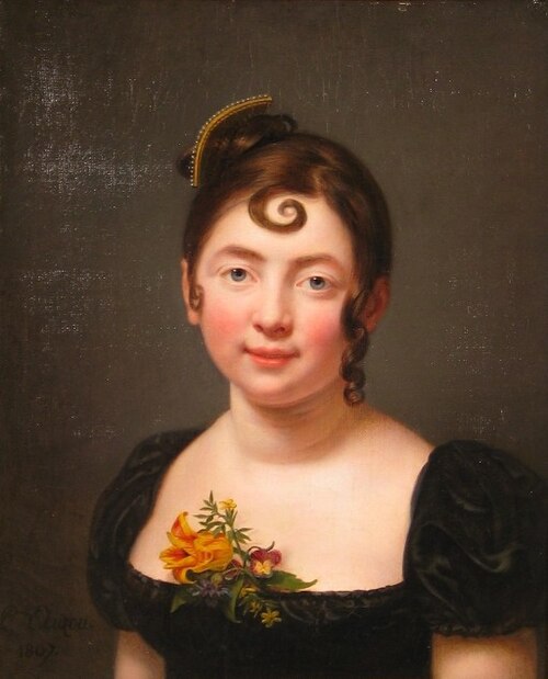 Portrait de dame, 1807, Pauline Auzou