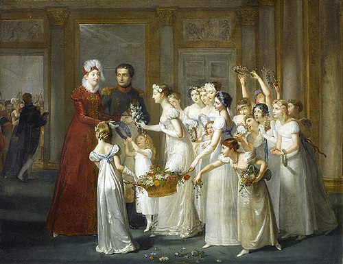 Arrivée de l'archiduchesse Marie-Louise à Compiègne, 28 mars 1810, 1810, Pauline Auzou