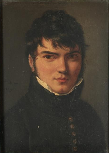 Portrait of a young man, 1809, Pauline Auzou