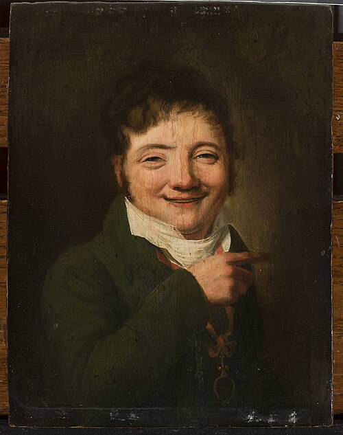 Portrait of Alojzy Żółkowski (father), 1820, Jan Feliks Piwarski