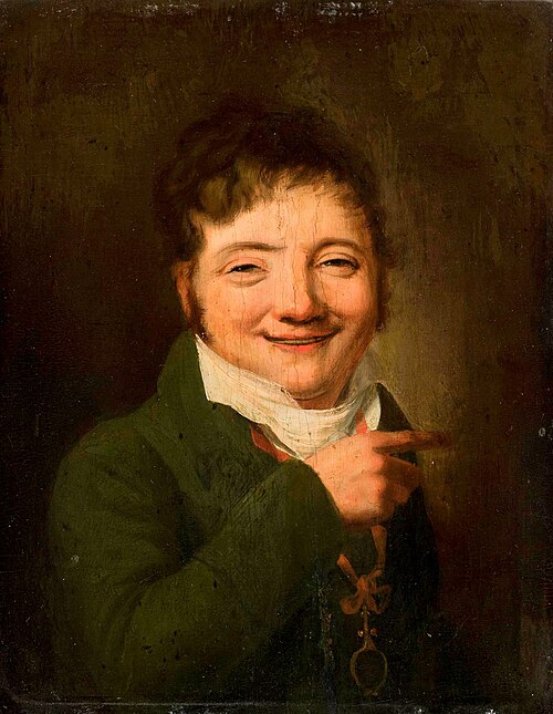 Portrait of Alojzy Gonzaga Fortunat Żółkowski, 1820, Jan Feliks Piwarski