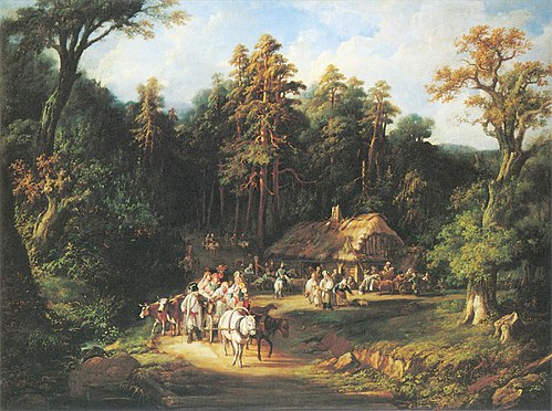 Inn The last penny".", 1845, Jan Feliks Piwarski