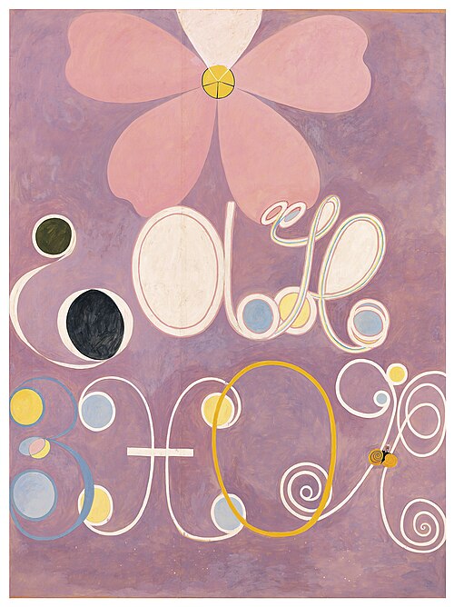The Ten Largest, No. 5, Adulthood, 1907, Hilma af Klint