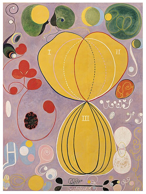 The Ten Largest, No. 7, Adulthood, 1907, Hilma af Klint
