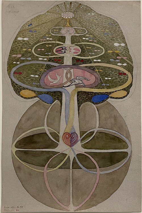 Tree of Knowledge, No. 1, 1915, Hilma af Klint