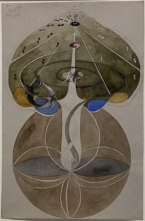 Tree of Knowledge, No. 2, 1915, Hilma af Klint