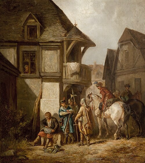 Return of the "Lisowczycy", 1868, Henryk Pillati