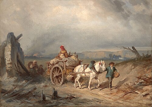 Escape, 1870, Henryk Pillati
