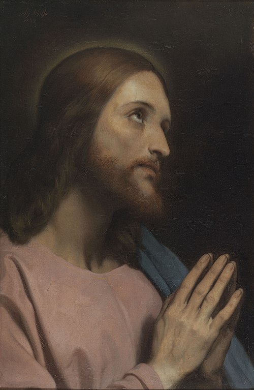 Tête de Christ, 1849, Ary Scheffer