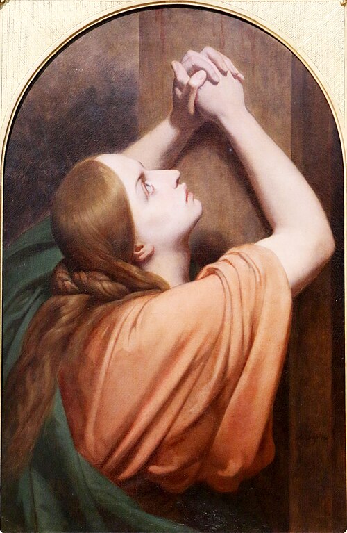 Marie-Madeleine au pied de la croix, , Ary Scheffer
