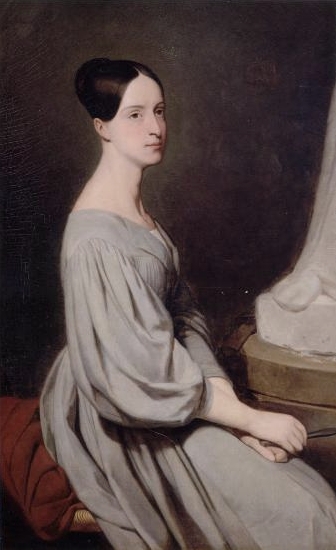 Portrait de la princesse Marie d'Orléans (1813-1839), duchesse de Wurtemberg, 1837, Ary Scheffer