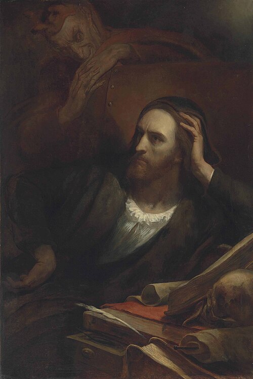 Faust and Mephistopheles, 1848, Ary Scheffer