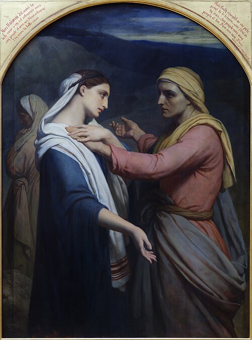 Ruth et Noemi, 1855, 1862, Ary Scheffer