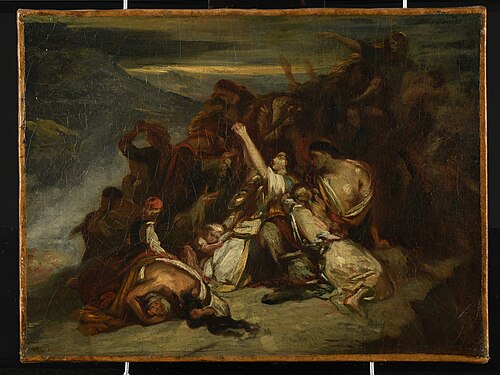 Les Femmes souliotes, 1826, Ary Scheffer