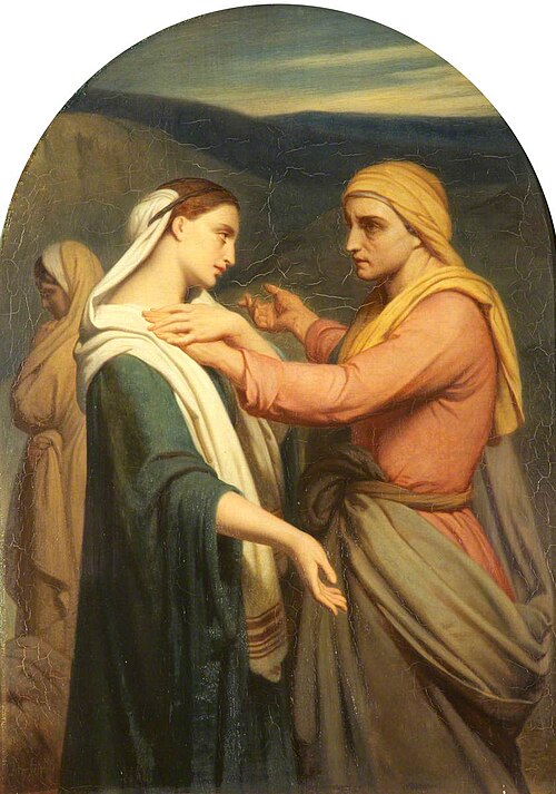 Ruth and Naomi, 1855, Ary Scheffer
