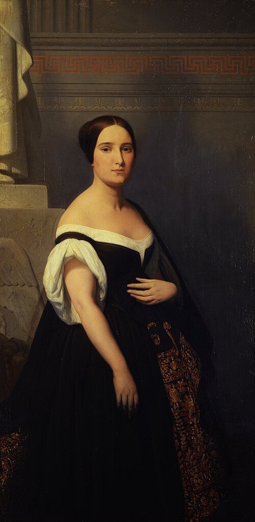 Portrait de la princesse Mathilde Bonaparte, 1844, Ary Scheffer