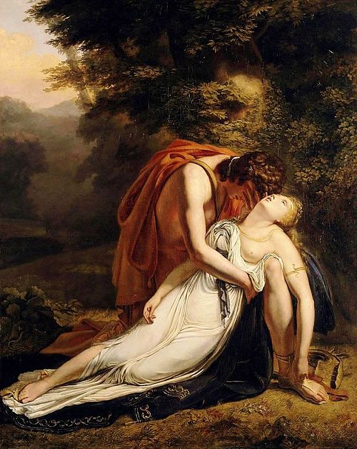 Orpheus Mourning the Death of Eurydice, 1814, Ary Scheffer