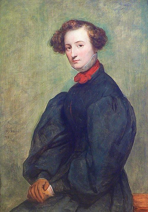 Portrait de Félicie de Fauveau, 1829, Ary Scheffer