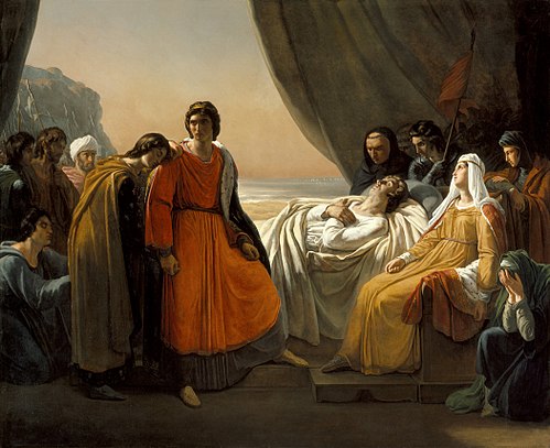The Death of Saint Louis, 1817, Ary Scheffer