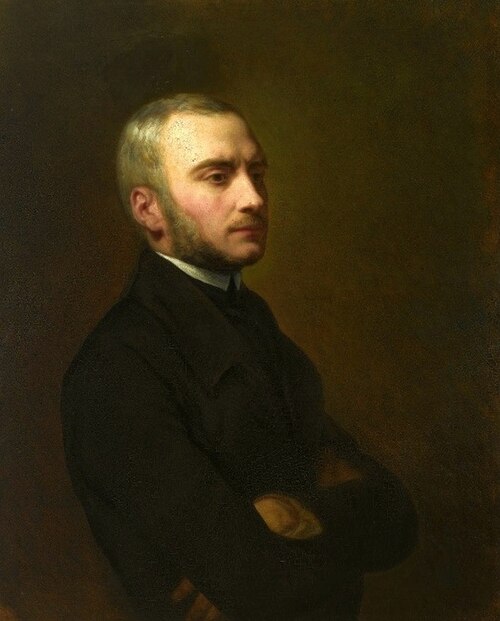 Portrait de Zygmunt Krasiński., 1850, Ary Scheffer