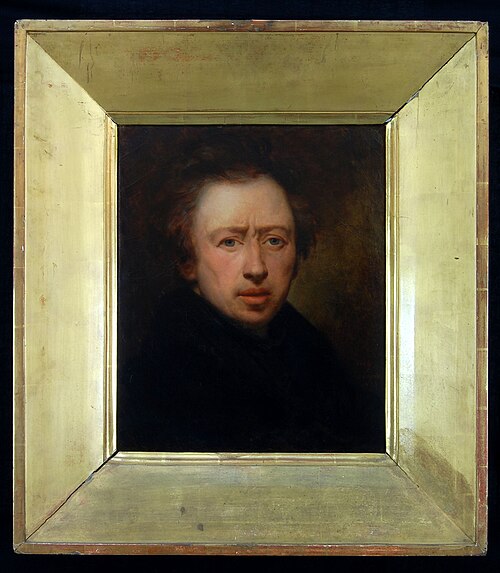 Zelfportret van den kunstenaar. Borstbeeld, 1836, Ary Scheffer
