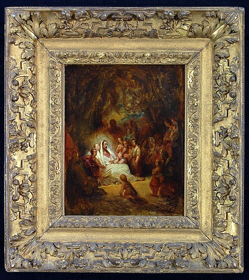 Laat de kinderkens tot Mij komen'(Mark.10 vs.14; Luk.18 vs 16), , Ary Scheffer