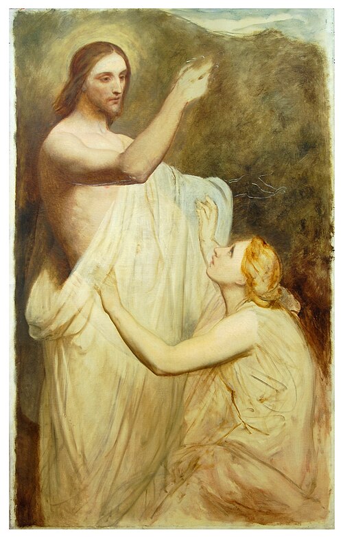 Christus verschijnt aan Maria Magdalena, 1858, Ary Scheffer