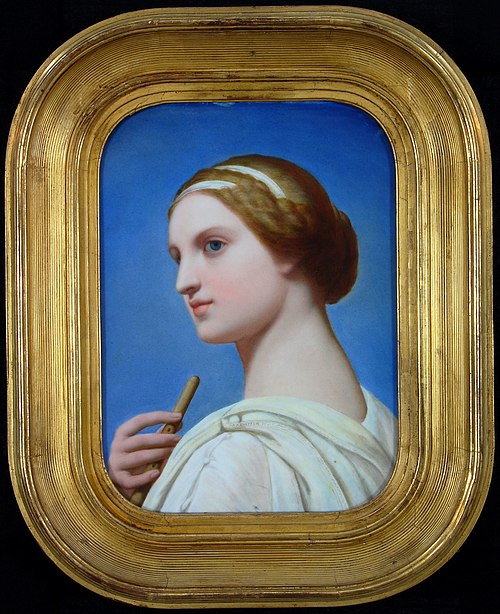 Muze of Euterpe, 1854, Ary Scheffer