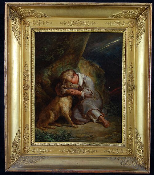 Child with Dog, , Ary Scheffer